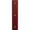 Ekena Millwork Hamilton Steel Bracket, Hammered Bright Red 2"W x 10"D x 10"H BKTM02X10X10HAHRE - alternate 4